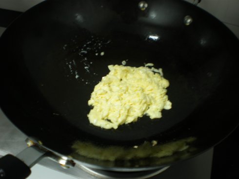 木耳毛豆炒鸡蛋